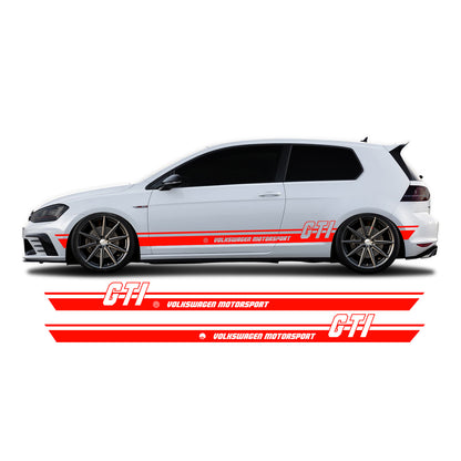 VW Golf 7 Seitenstreifen GTI - Set 60004