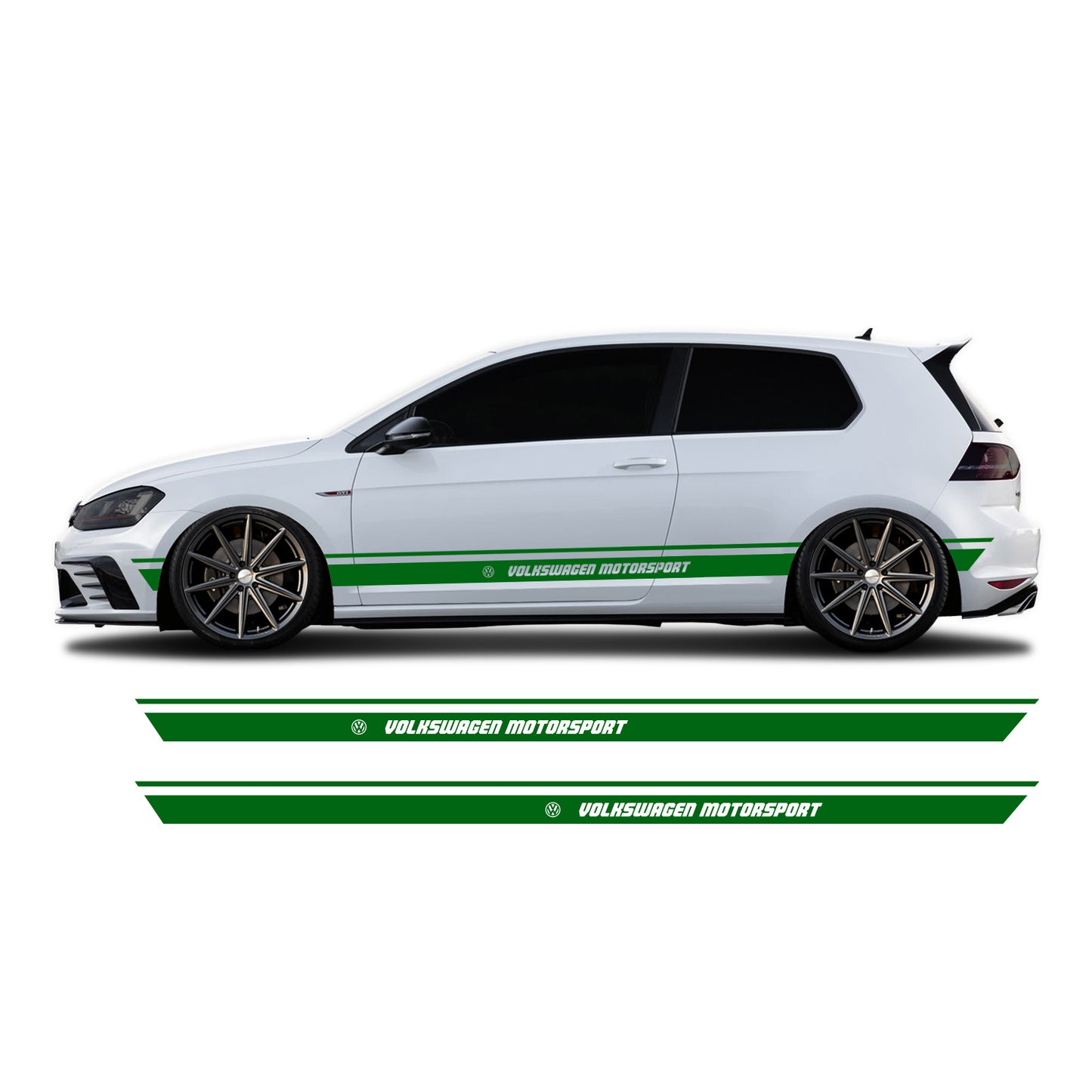 VW Golf 7 Seitenstreifen ohne RS - Set 60002