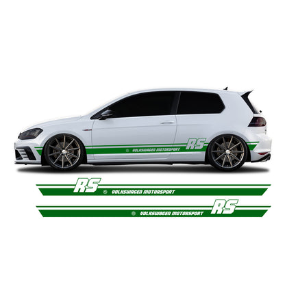 VW Golf 7 side stripes with RS - Set 60003