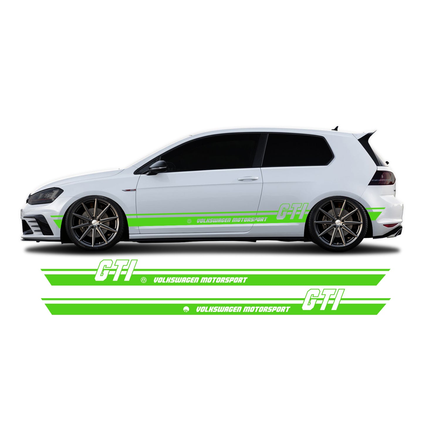 VW Golf 7 Seitenstreifen GTI - Set 60004