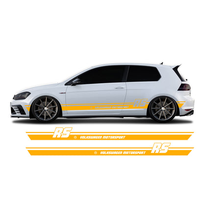 VW Golf 7 side stripes with RS - Set 60003