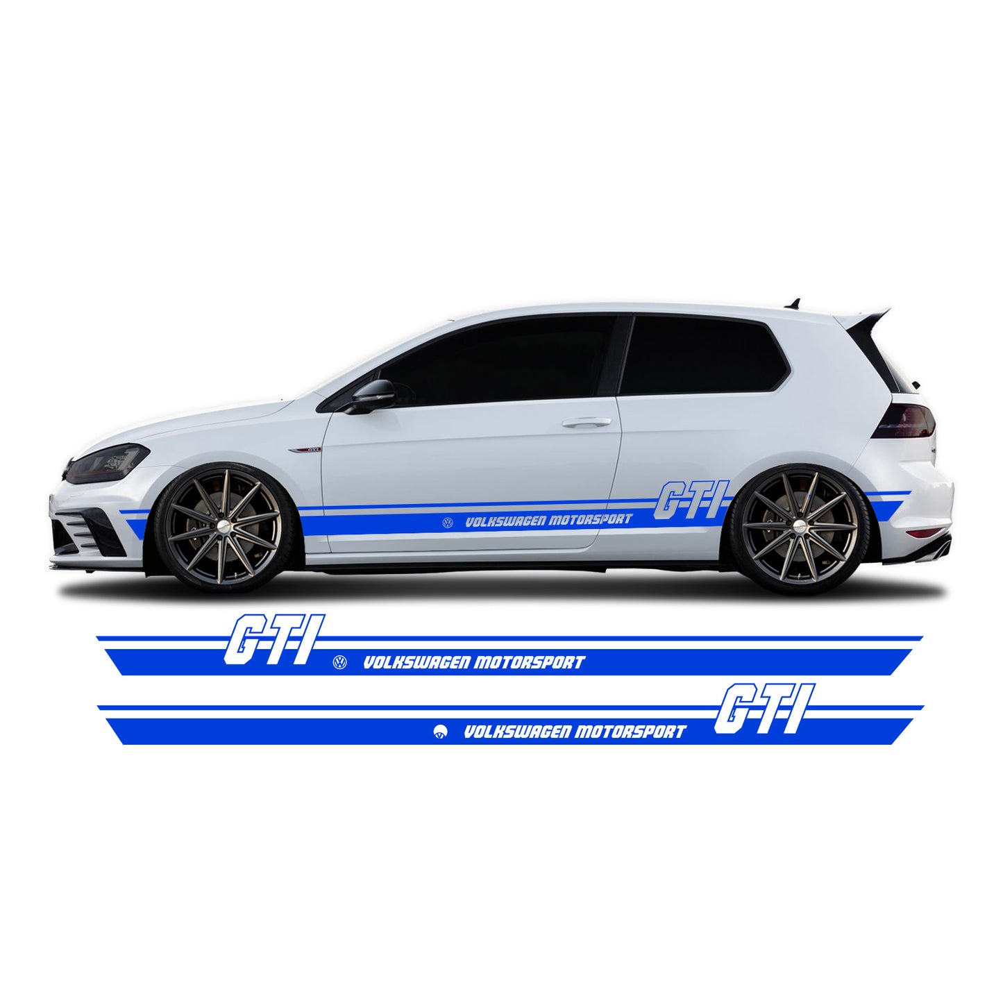 VW Golf 7 Seitenstreifen GTI - Set 60004