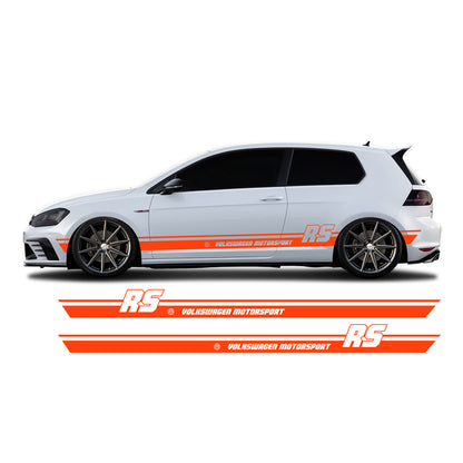 VW Golf 7 side stripes with RS - Set 60003