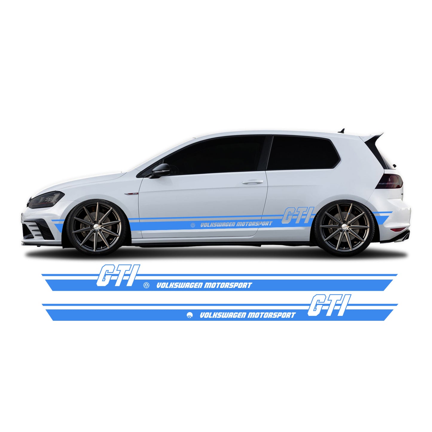 VW Golf 7 Seitenstreifen GTI - Set 60004