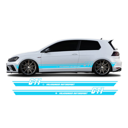 VW Golf 7 Seitenstreifen GTI - Set 60004