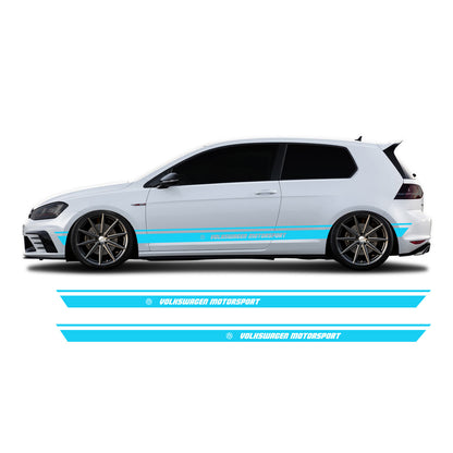 VW Golf 7 Seitenstreifen ohne RS - Set 60002