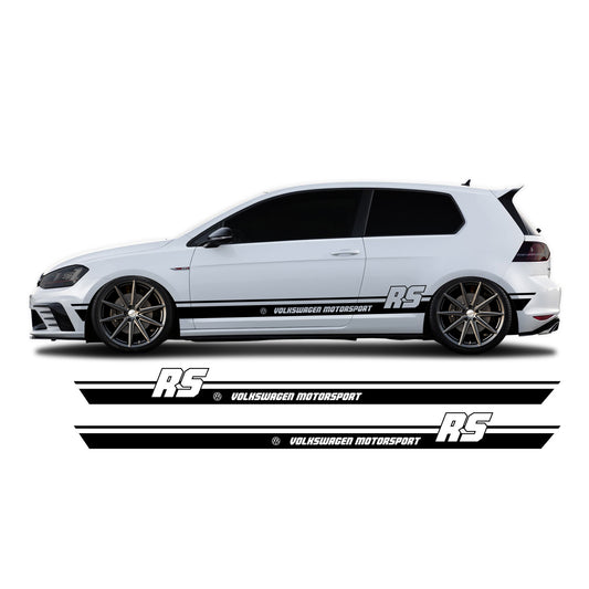 VW Golf 7 Seitenstreifen mit RS - Set 60003