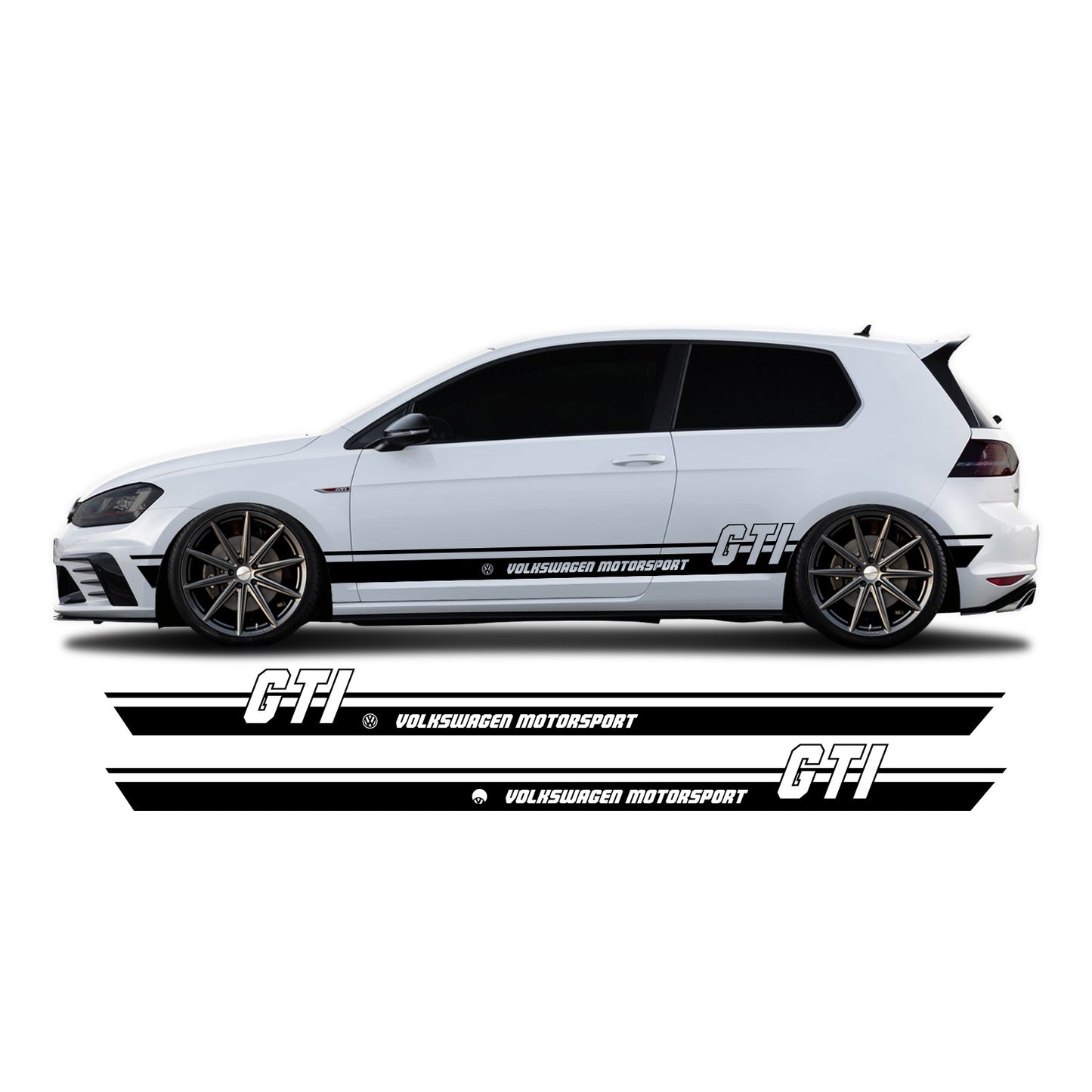 VW Golf 7 Seitenstreifen GTI - Set 60004