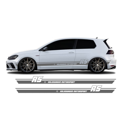 VW Golf 7 side stripes with RS - Set 60003