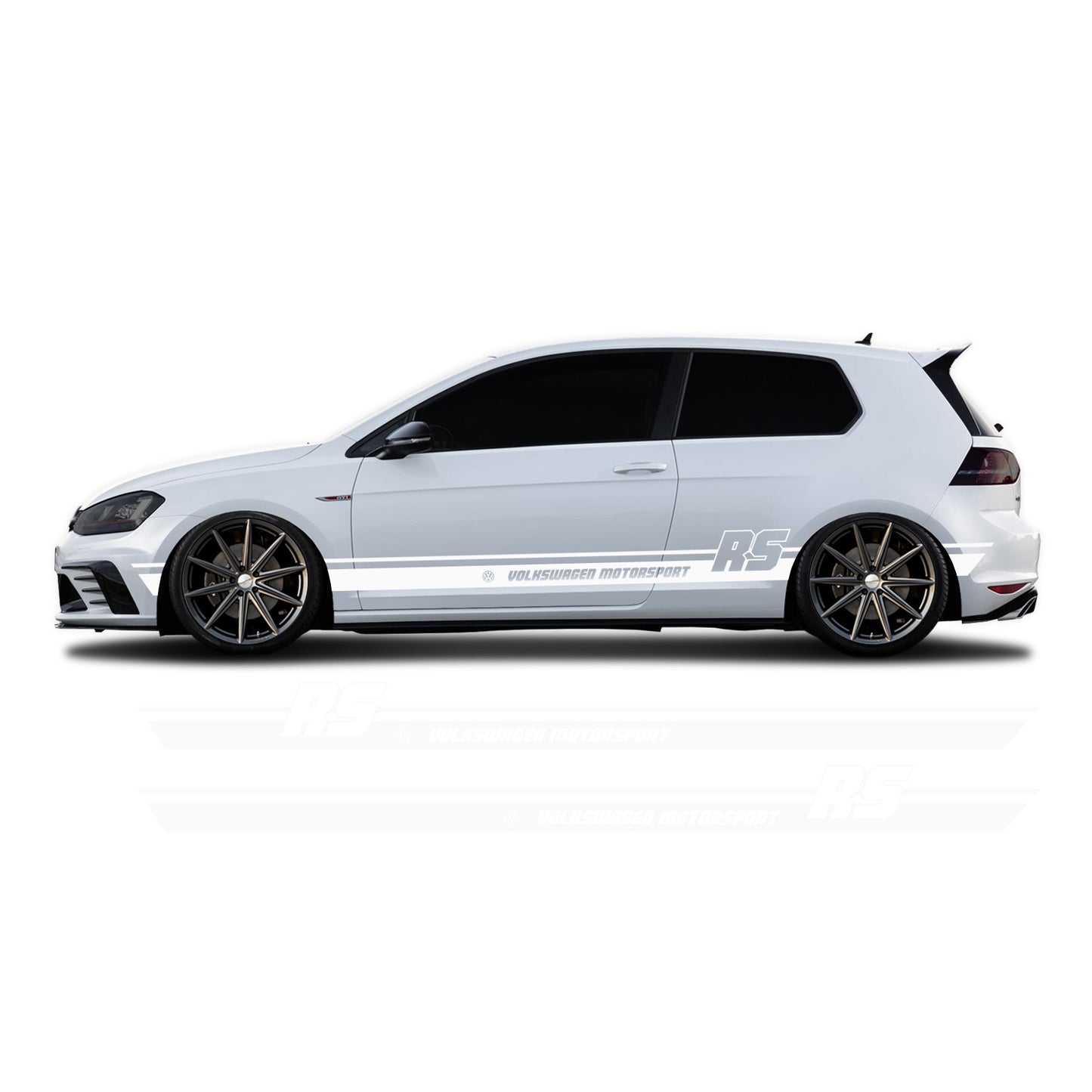 VW Golf 7 side stripes with RS - Set 60003
